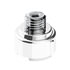 71066 by UNITED PACIFIC - Gearshift Adapter - Pearl White, M30X3.5 Thread-On with LED Mount