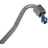 809-021 by DORMAN - Fuel Injection Fuel Feed Pipe - 7.25 in. Length, 12.5 mm. OD, Cone Seat on Both End