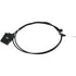 912-561 by DORMAN - Hood Release Cable - Metal, 1766 mm. Length, 1.2 mm. Diameter