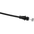 912-567 by DORMAN - Hood Release Cable Assembly - Plastic, 1.2mm, Metal, Hex Button/Cylinder