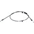 Dorman 912-566 Door Latch Cable Door Latch Cable - Steel, 1325 mm. Length, 5 mm. OD, Button Both Ends