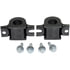 928-572 by DORMAN - Suspension Stabilizer Bar Bracket Kit - 1.16in Bushing, Black, With Hardware