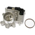 977-105 by DORMAN - Fuel Injection Throttle Body - Electronic, Aluminum, 6 Blade Terminal