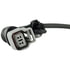 BW1054 by DORMAN - Disc Brake Pad Wear Sensor - Front, Oval, 1 Female Connector, 1 Male Pin Terminal