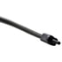 BW1077 by DORMAN - Disc Brake Pad Wear Sensor - Black Female Connector, Oval, Pin Terminal