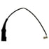 BW1093 by DORMAN - Disc Brake Pad Wear Sensor - Black Female Connector, Rectangle, Pin Terminal