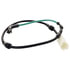 BW1112 by DORMAN - Disc Brake Pad Wear Sensor - Front, Left, Oval, 1 Female Connector, 1 Male Pin Terminal