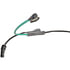 BW1122 by DORMAN - Disc Brake Pad Wear Sensor - Front, Oval, 1 Female Connector, 1 Male Pin Terminal