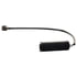 BW1143 by DORMAN - Disc Brake Pad Wear Sensor - Black Female Connector, Oval, Pin Terminal