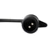 BW1146 by DORMAN - Disc Brake Pad Wear Sensor - Black Female Connector, Oval, Pin Terminal
