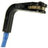 BW1191 by DORMAN - Disc Brake Pad Wear Sensor - Black Female Connector, Rectangle, Pin Terminal