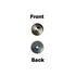 Meritor T220201A Tire Inflation System Press Plug MTIS Press Plug Kit, 1.75 in. Diameter, for Meritor TN/TQ, RN/RQ,