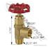 Automann 177.423DD Air Brake Valve Air Brake Shutoff Valve - 1/2in M NPT X 1/2in F NPT