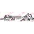 89023 by WALKER EXHAUST - Exhaust Muffler - Aluminized Steel Header with Split Rear Exit