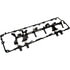 264-5123 by DORMAN - Engine Valve Cover Gasket - Rubber, 10 Bolt Holes, 0.1 in. Thick, 10 in. Width
