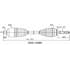 1349N by DIVERSIFIED SHAFT SOLUTIONS (DSS) - CV Axle Shaft