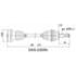 2305N by DIVERSIFIED SHAFT SOLUTIONS (DSS) - CV Axle Shaft