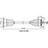 2318N by DIVERSIFIED SHAFT SOLUTIONS (DSS) - CV Axle Shaft