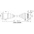2355N by DIVERSIFIED SHAFT SOLUTIONS (DSS) - CV Axle Shaft
