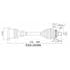 2408N by DIVERSIFIED SHAFT SOLUTIONS (DSS) - CV Axle Shaft