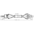 2455H by DIVERSIFIED SHAFT SOLUTIONS (DSS) - CV Axle Shaft