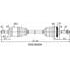 8242N by DIVERSIFIED SHAFT SOLUTIONS (DSS) - CV Axle Shaft