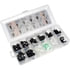 030-739 by DORMAN - Body Fastener Kit - 12 Bin, Clear, Black, White, Green, Orange