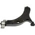520-020 by DORMAN - Suspension Control Arm and Ball Joint Assembly - Front, Right, Lower