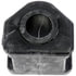 540-707 by DORMAN - Suspension Stabilizer Bar Bushing Kit - Rear, Rubber, 49 mm. Length