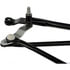 602-552 by DORMAN - Wiper Linkage - Mechanical, Steel; Rubber, 23.25 in. Length, Bolt On