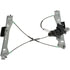 751-408 by DORMAN - Window Motor and Regulator Assembly - Metal; Plastic, Front, Right, Bolt, Automatic (Down)
