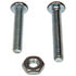 784-602D by DORMAN - Machine Screw With Nuts - 3/16 In.-24 X 1 In., 1-1/4 In.