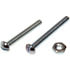 784-604D by DORMAN - Machine Screw With Nuts - 3/16 In.-24 X 1-1/2 In., 1-3/4 In.