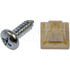 785-146 by DORMAN - License Plate Fasteners-  1/4 In. x 3/4 In.