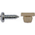785-146 by DORMAN - License Plate Fasteners-  1/4 In. x 3/4 In.