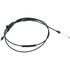912-567 by DORMAN - Hood Release Cable Assembly - Plastic, 1.2mm, Metal, Hex Button/Cylinder