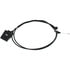 912-561 by DORMAN - Hood Release Cable - Metal, 1766 mm. Length, 1.2 mm. Diameter