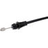 912-567 by DORMAN - Hood Release Cable Assembly - Plastic, 1.2mm, Metal, Hex Button/Cylinder