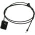912-568 by DORMAN - Hood Release Cable - Metal, 2070 mm. Length, 1.2 mm. Diameter