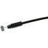912-571 by DORMAN - Fuel Door Release Cable Assembly - 1.5mm, Plastic, Metal, Cylinder/Cylinder