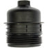 917-492 by DORMAN - Engine Oil Filler Cap - Plastic, Black; Silver, 99.4 mm. Length, 80.5 mm. Dia., Threaded