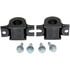 928-572 by DORMAN - Suspension Stabilizer Bar Bracket Kit - 1.16in Bushing, Black, With Hardware