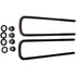 Dorman 929-835 Leaf Spring Axle U-Bolt Kit Leaf Spring Axle U-Bolt Kit - Grade 8 Steel, 5/8" Thread, for Freightliner