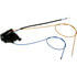 Dorman 931-174 Door Lock Actuator Motor Sliding Door Latch - Integrated, Right, Metal; Plastic, 6 Blade Pin, Male Terminal
