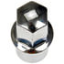 611-580.1 by DORMAN - M12-1.50 Wheel Nut Dometop - 18mm Hex, 62mm Length