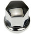 611-934 by DORMAN - Wheel Nut - M14-1.5, Flat Top, 22mm Hex, 36mm Length, Chrome, Steel