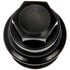 611-949 by DORMAN - M27-2.0 Black Wheel Nut Cover - Threaded Type