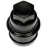 611-949.1 by DORMAN - M27-2.0 Black Wheel Nut Cover - Threaded Type