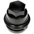 611-959.1 by DORMAN - M27-2.0 Black Wheel Nut Cover - Threaded Type