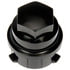 611-953.1 by DORMAN - M27-2.0 Black Wheel Nut Cover - Threaded Type